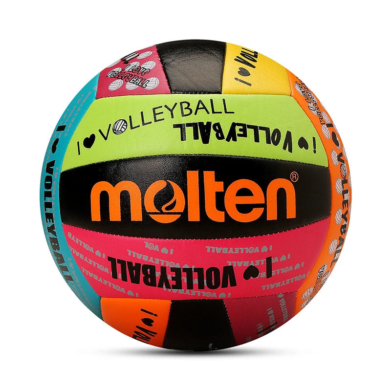 Balón de Voleibol Molten Original, Tamaño Estándar 5, Tamaño 4, PU de Alta Calidad  Balones de Voleibol para Entrenamiento en Interiores y Exteriores