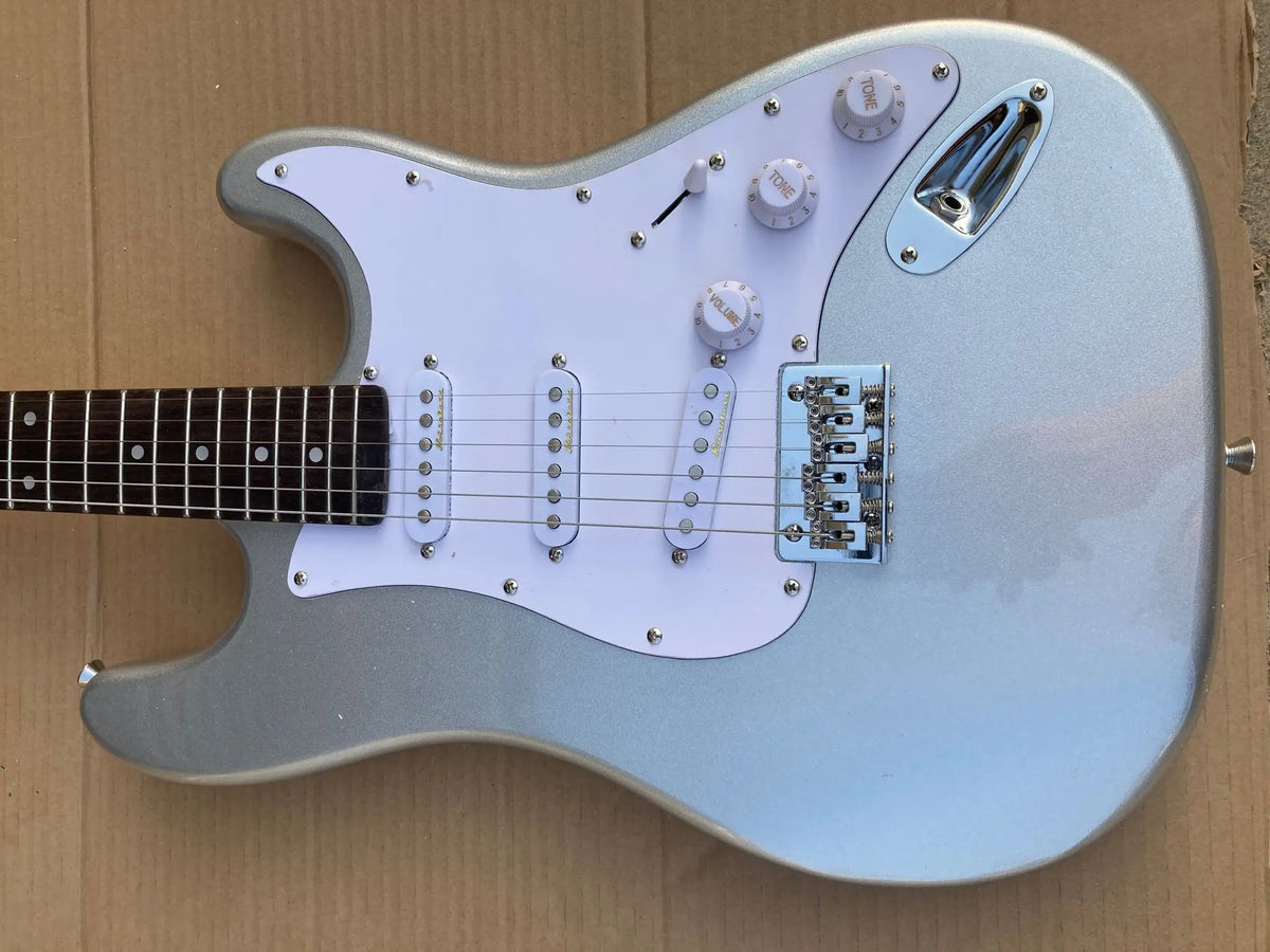 ASCSend tomorrow Guitarra eléctrica con cuerpo personalizado de caoba y diapasón de arce ASA003