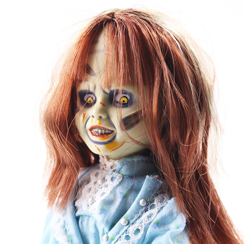 Mezco Horror Living Dead Dolls The Exorcist Anime conjunto móvil de alta calidad figura de acción de PVC juguete de modelos coleccionables regalos