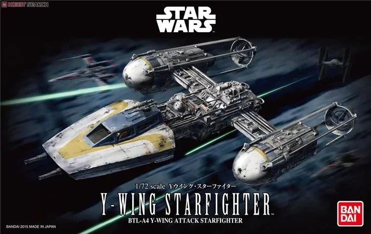 Bandai-figura de acción Original de STAR WARS para niños, modelo coleccionable de Anime, juguetes de montaje, entrega directa