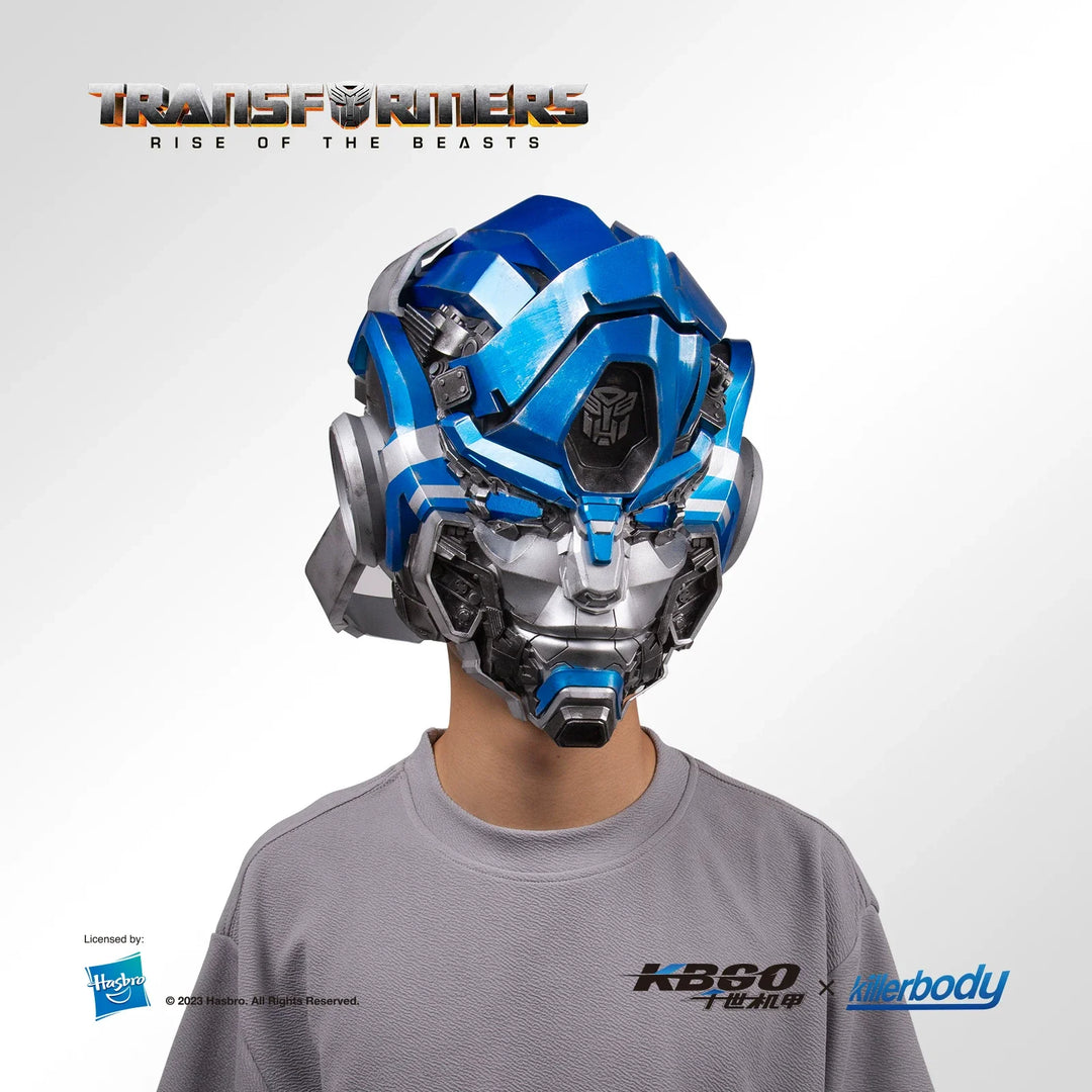 Casco de Iron Man 1:1 Mk5 Mk50 Mk17, Casco Deformable con Control de Sonido, Modelo Coleccionable, Juguete, Regalo de Cumpleaños o Festival