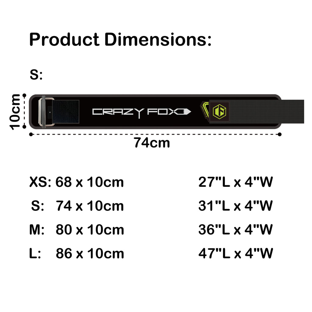 Crazyfox-Cinturón de levantamiento de pesas para gimnasio, curva ajustable, soporte Lumbar acolchado para espalda, mancuerna en cuclillas, entrenamiento de fuerza para Fitness