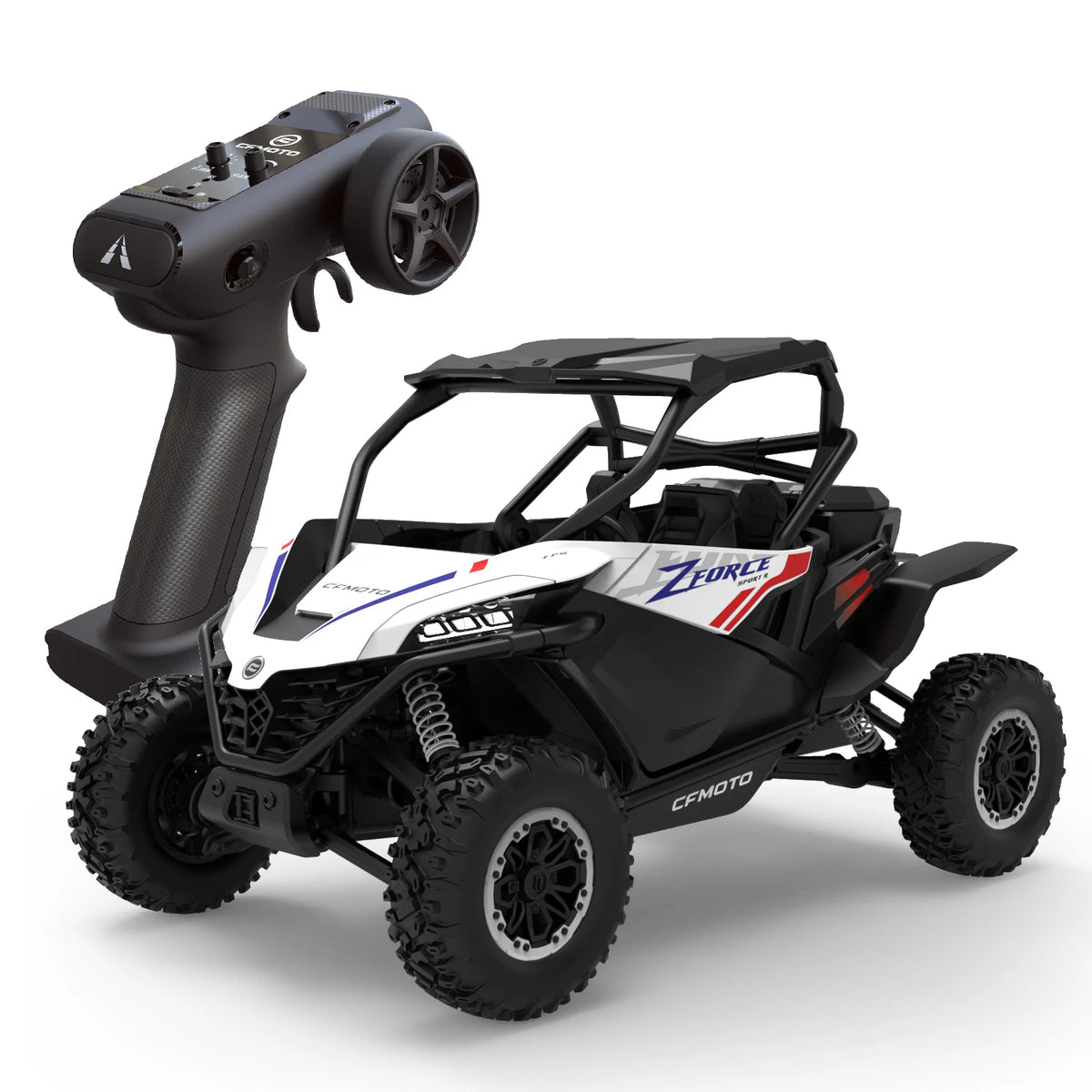 Nuevo Coche RC 2.4G a Escala 1/12, Simulación a Escala Completa, SSV ZFORCE SPORT R, Vehículo Todoterreno 4WD, Coche de Escalada de Aleación con Luces en Todos los Vehículos