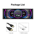 Monitor portátil de 11,3/7,84/8,8 pulgadas, pantalla de tira larga estirada, pantalla LCD IPS de 1920x440 para Raspberry Pi AIDA64 PC portátil
