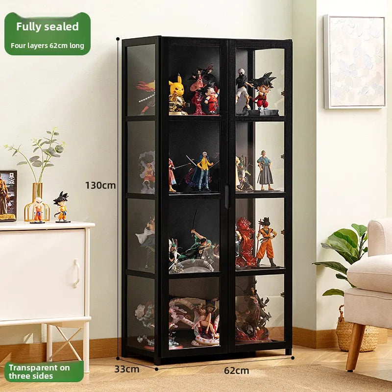 Vitrina expositora de figuras firme, soporte de exhibición de acrílico para Lego, estante para productos que no son de vidrio, expositor para modelos de juguetes y cigarrillos.