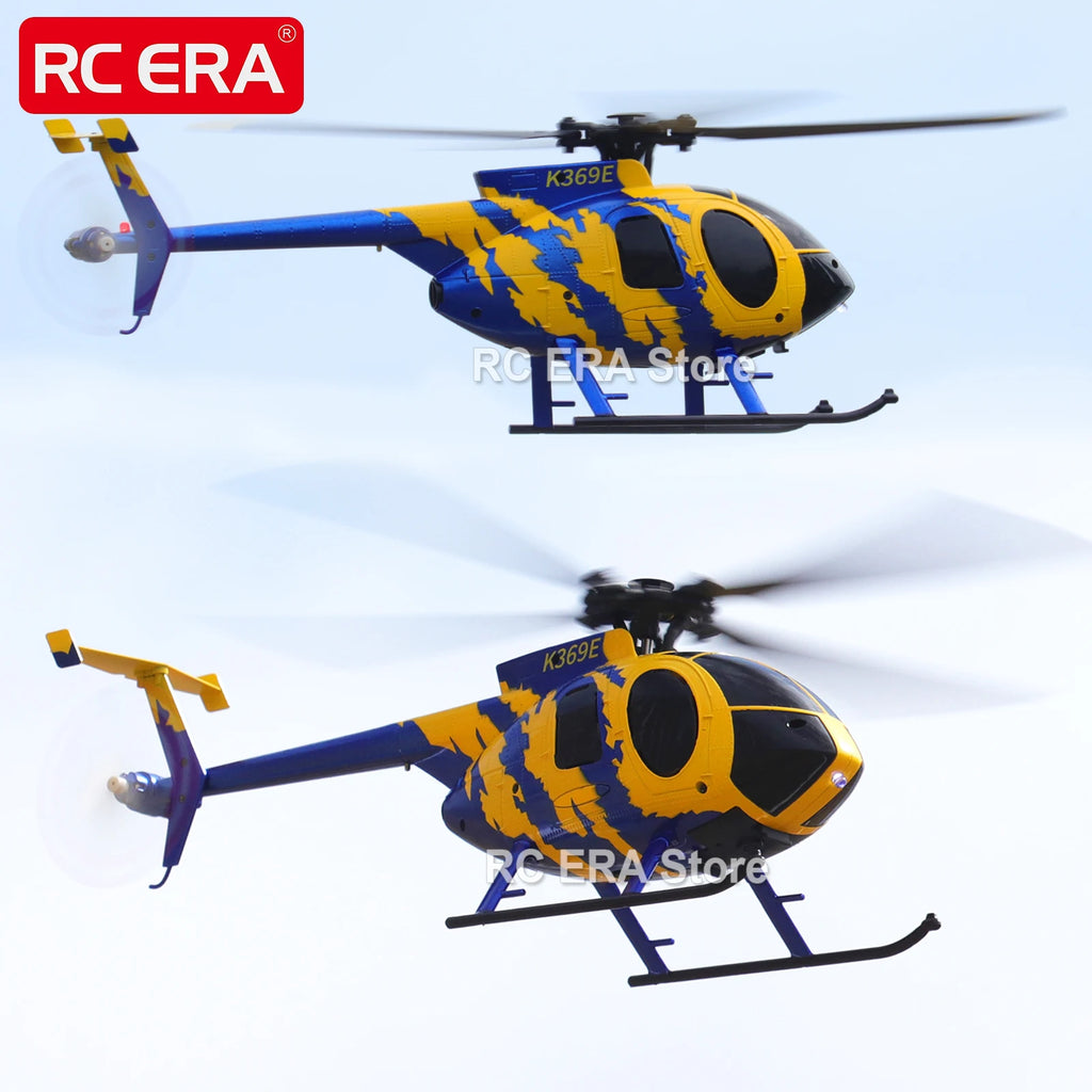 RC ERA C184 Mini MD500 con Sensor de flujo óptico escala Micro helicópteros RC para adultos principiantes Control remoto Hobby juguetes regalo
