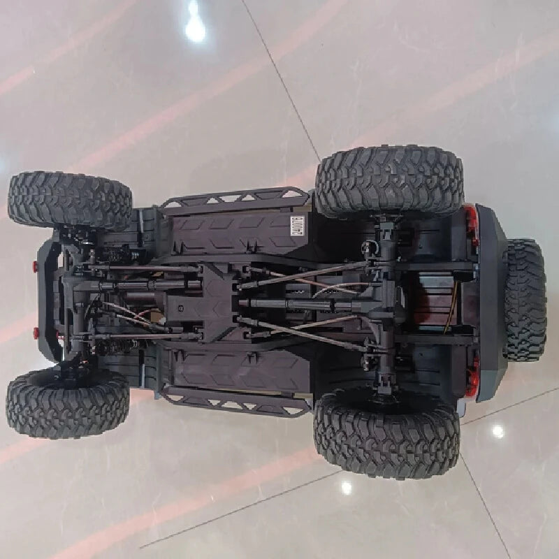 HB 1/10 R1011 Wrangler RC actualizado 4WD 2,4G eléctrico con cabrestante tres configuraciones escalada vehículo todoterreno modelo juguete para adultos