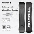 Tabla de Snowboard Freestyle de Fibra de Carbono para Adultos, Tabla de Snowboard Ancha, Ligera y Súper Elástica, Tabla de Carreras para Hombre, Esquí de Fibra de Carbono