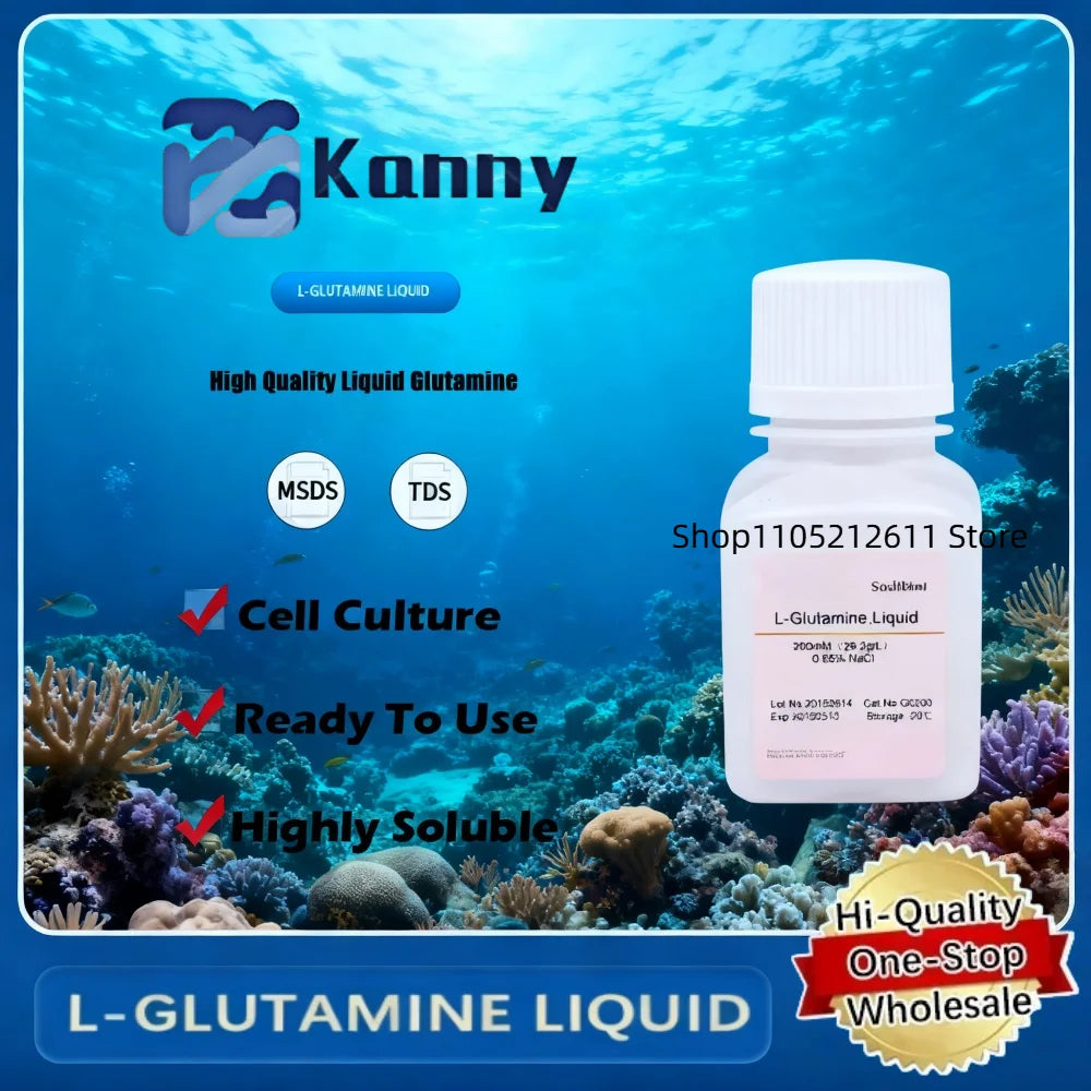 L-GLUTAMINE LIQUID para aplicaciones de cultura celular y investigación bioquímica Producto original