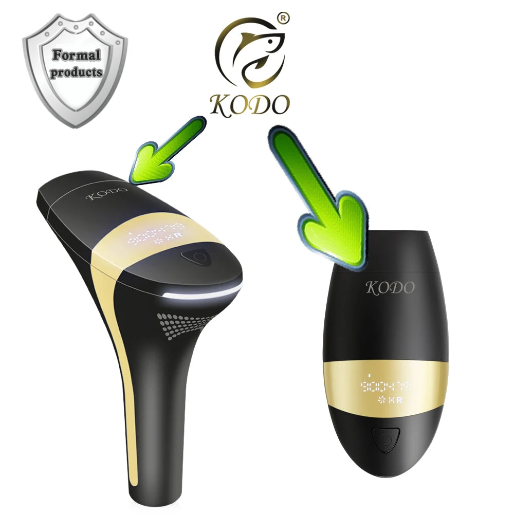 KODO 2026 Nueva Depiladora Láser, Venta al por Mayor, Depilación Láser Permanente, IPL Indoloro, Fotoepilador con 900000 Flashes