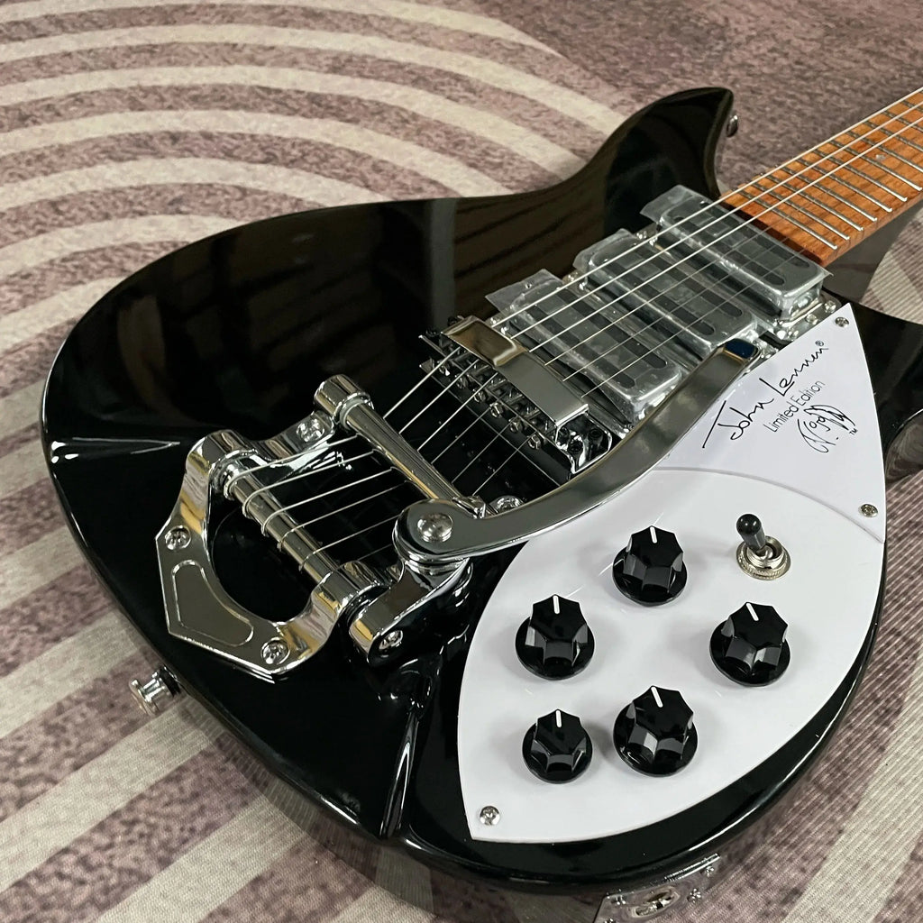 Guitarra eléctrica modelo Johnlennon 325 con herrajes cromados HHH marca Onside envío gratis