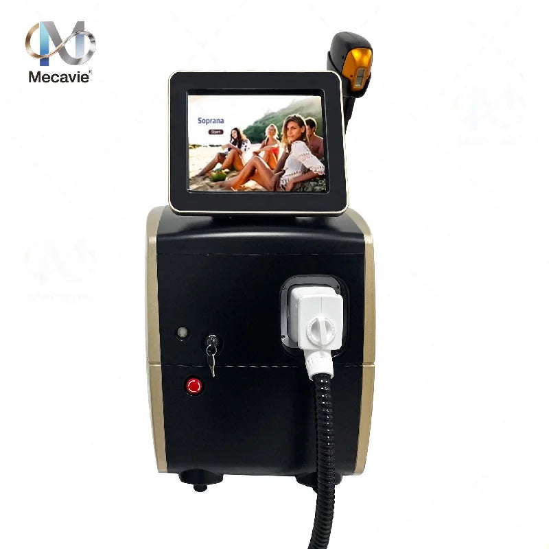 Máquina Profesional de Depilación Láser de Diodo de Titanio, Portátil, 808 830 755 940 1064, Dispositivo de 5 Ondas para Depilación Permanente