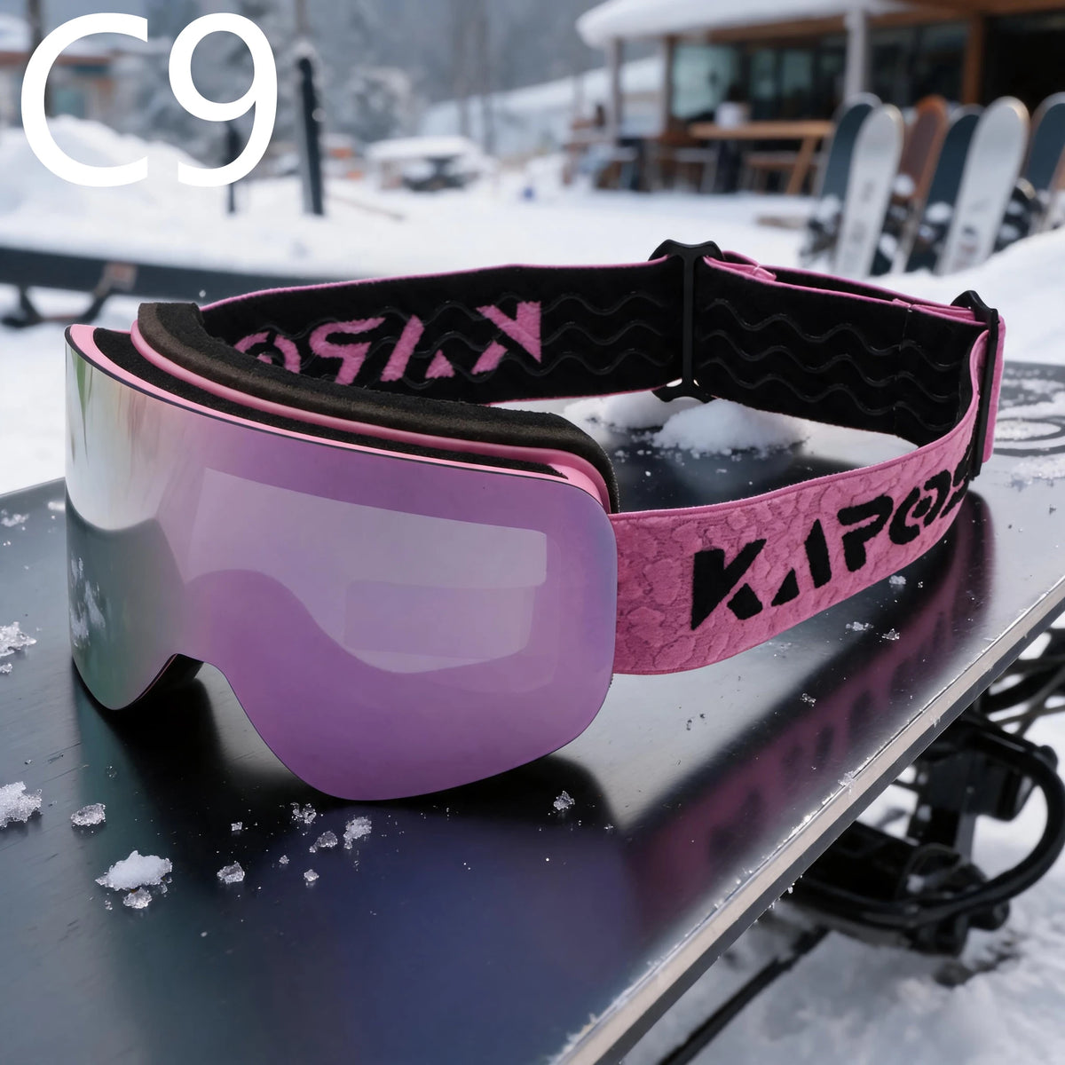 Gafas de esquí Karos de doble capa, antivaho, UV400, ligeras, nuevas, para deportes de invierno, snowboard, motos de nieve, montañismo.
