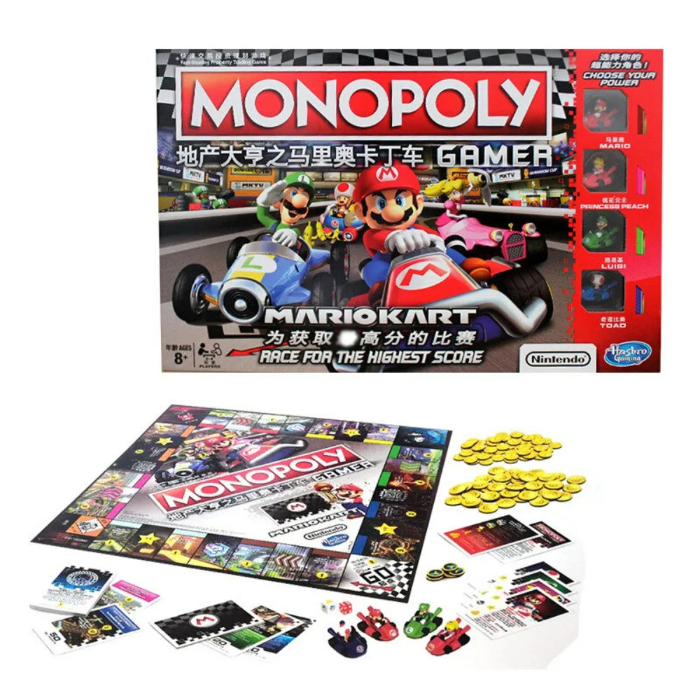 Hasbro Monopoly - Gamer Mario Kart, E1870 Chino