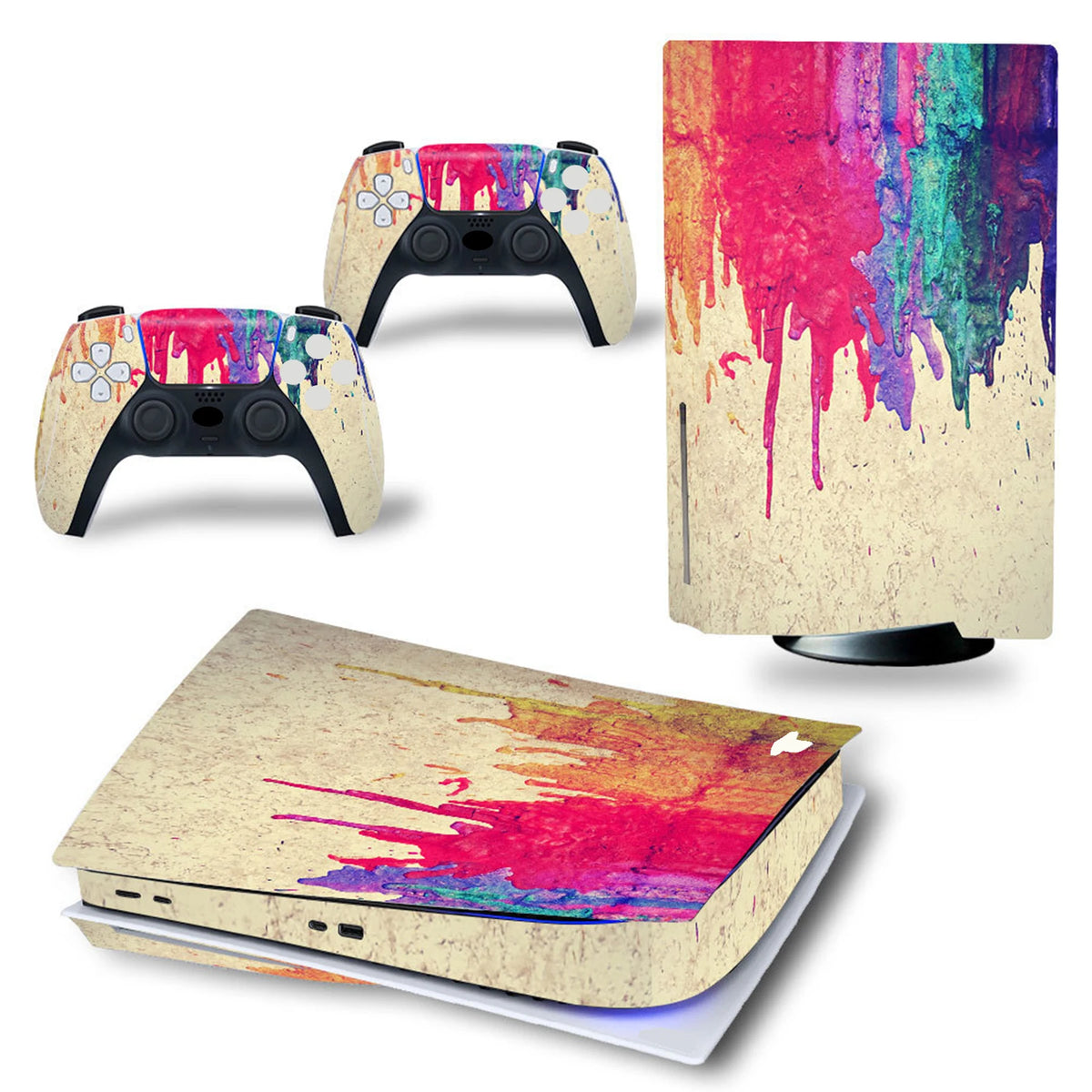 Vinilo para PS5 con lector, diseño Sea Waves