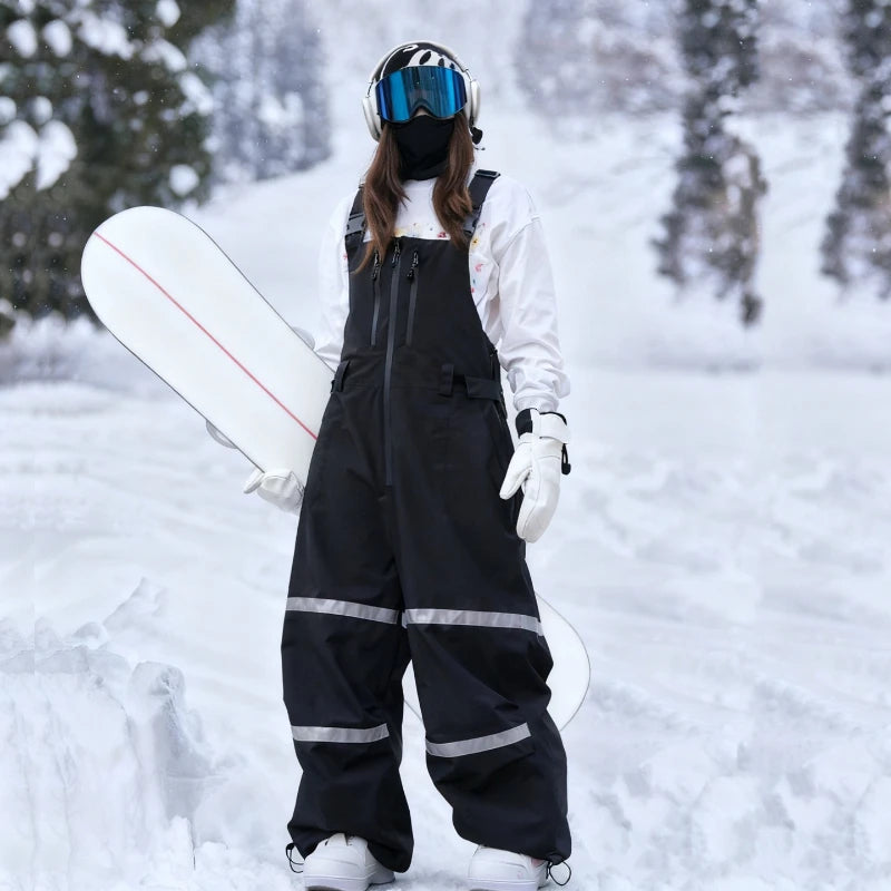 Pantalones de Nieve Unisex 2026, Impermeables, Resistentes al Viento, Talla Grande, para Snowboard y Actividades al Aire Libre