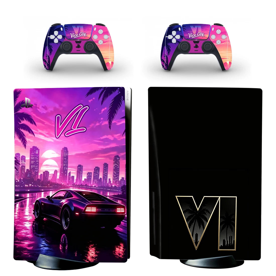 Vinilo para PS5 con lector, diseño New Game
