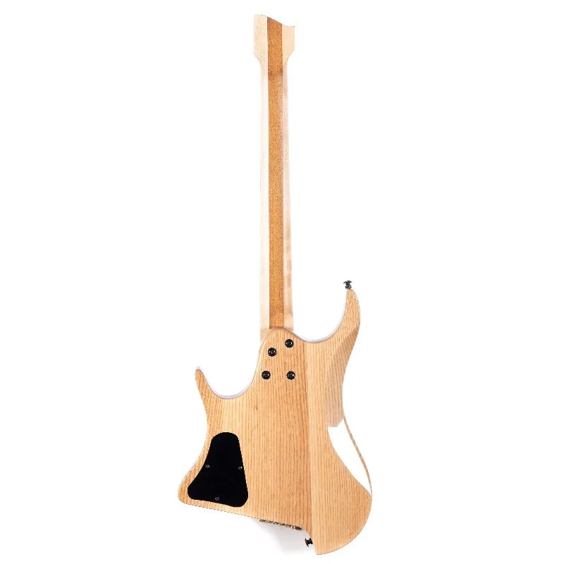 Guitarra Eléctrica sin Cabezal Grote GTWT-03, Cuerpo de Fresno Brillante, 24 Trastes, Pastillas H-H