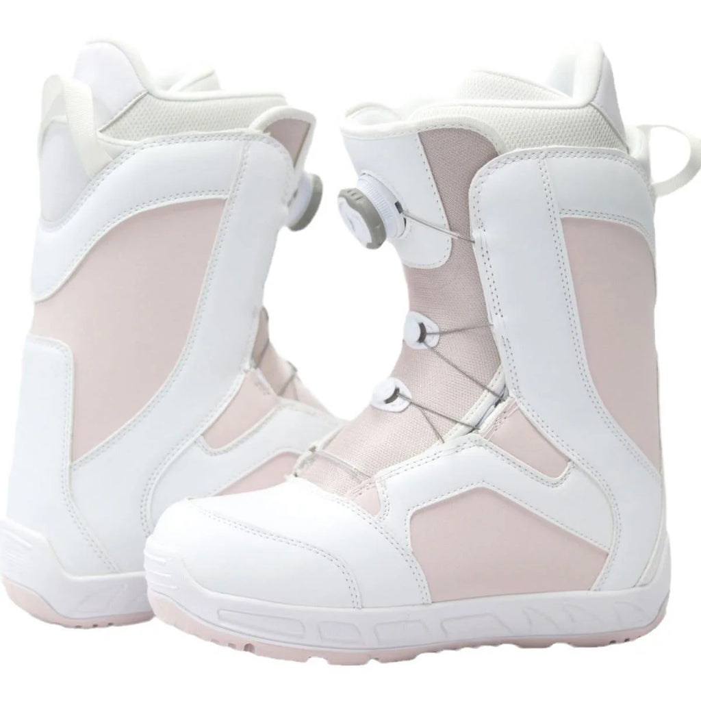 Botas de Snowboard ATOP de Invierno de Ajuste Rápido para Adultos y Niños Unisex - Botas de Esquí Cálidas, Impermeables y Antideslizantes