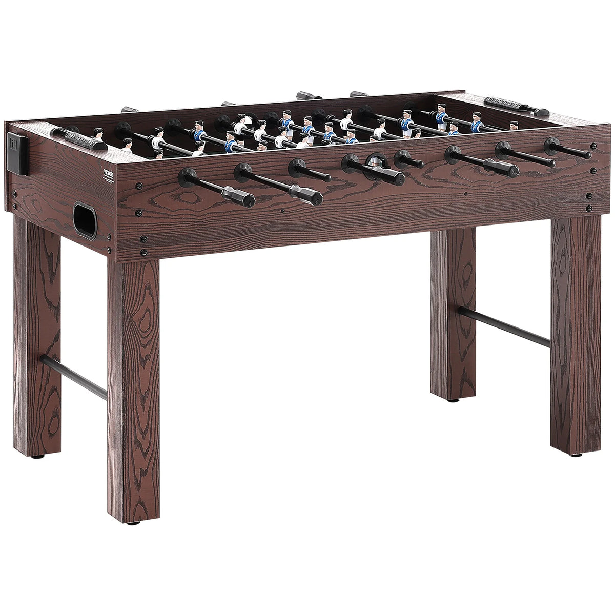 Futbolín SucceBuy de 55 pulgadas, futbolín de tamaño estándar, futbolín de tamaño completo para interiores, para el hogar, la familia y la sala de juegos