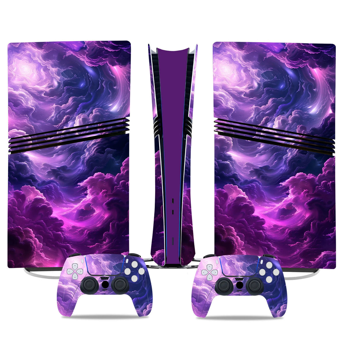 Juego completo de adhesivos protectores para consola PS5 Pro Digital y 2 mandos
