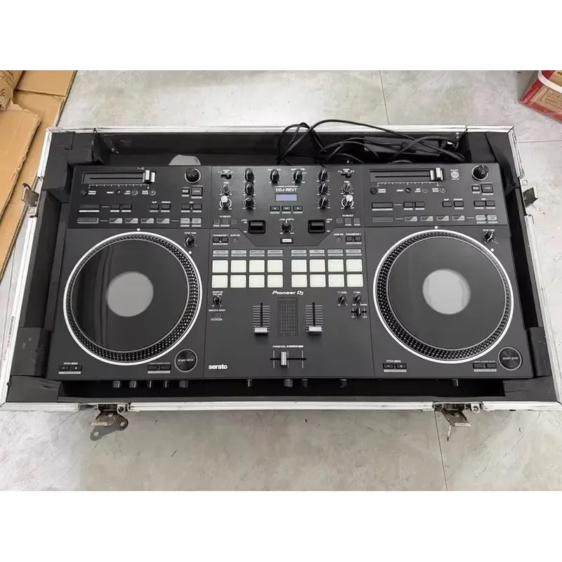 Controlador de Tocadiscos Profesional de Doble Canal Pioneer DJ DDJ-REV7 para Rendimiento de Scratch y Mezcla