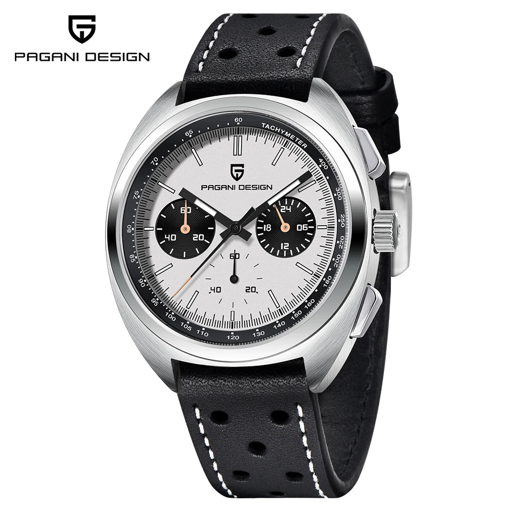 PAGANI DESIGN 2026 New Men's Watches Luxury Quartz Wrist Watch For Men Sapphire Speed Chronograph Retro Dial Clock Reloj Hombre
