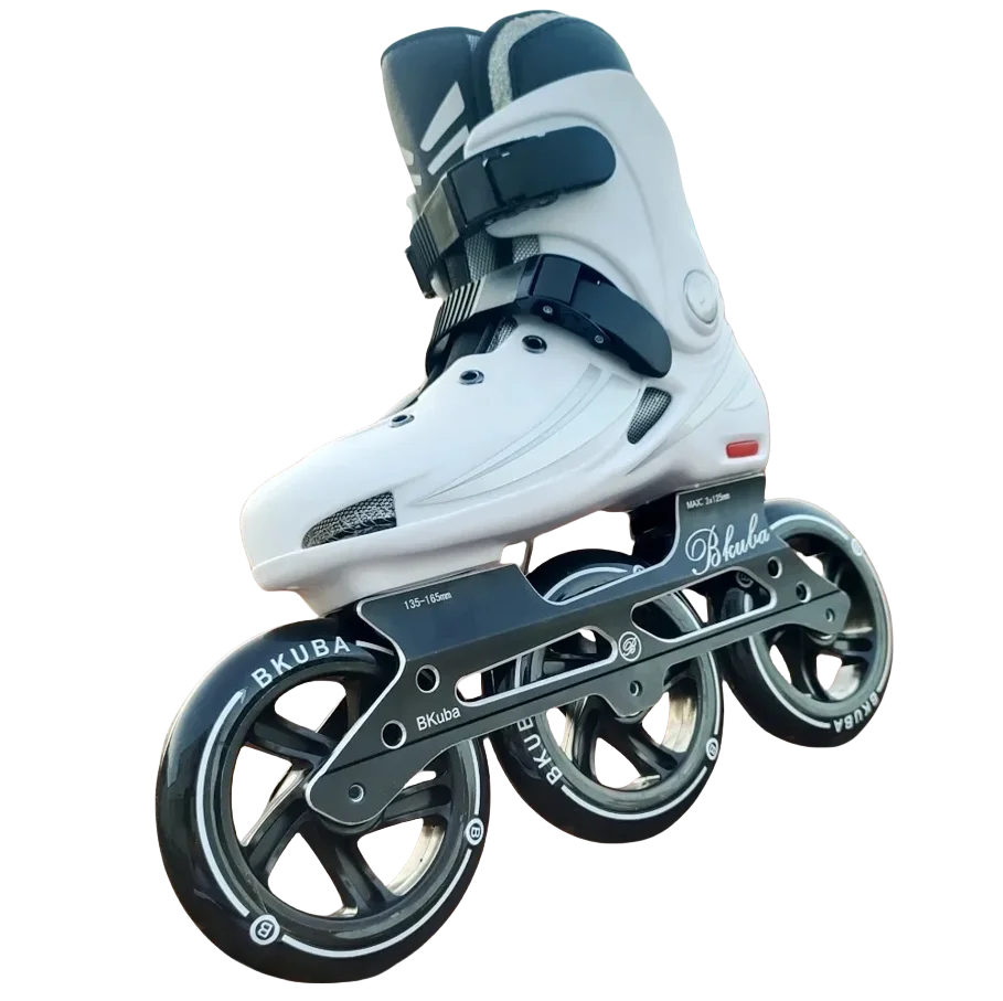 Patines de velocidad en línea de 3 ruedas, diseñados para carreras y para niños, ideales para practicar deportes en interiores y exteriores.