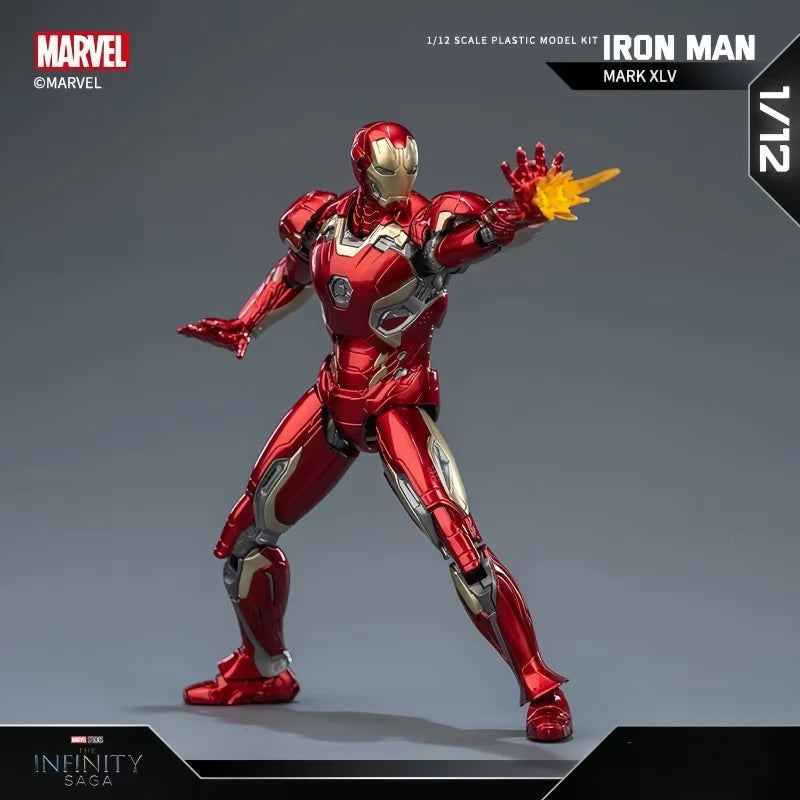 2025 nuevo Original Fondjoy Iron Man MK45 modelo Kit 1/12 Infinity Saga Ironman montaje ABS articulación móvil chico juguete regalos personalizados
