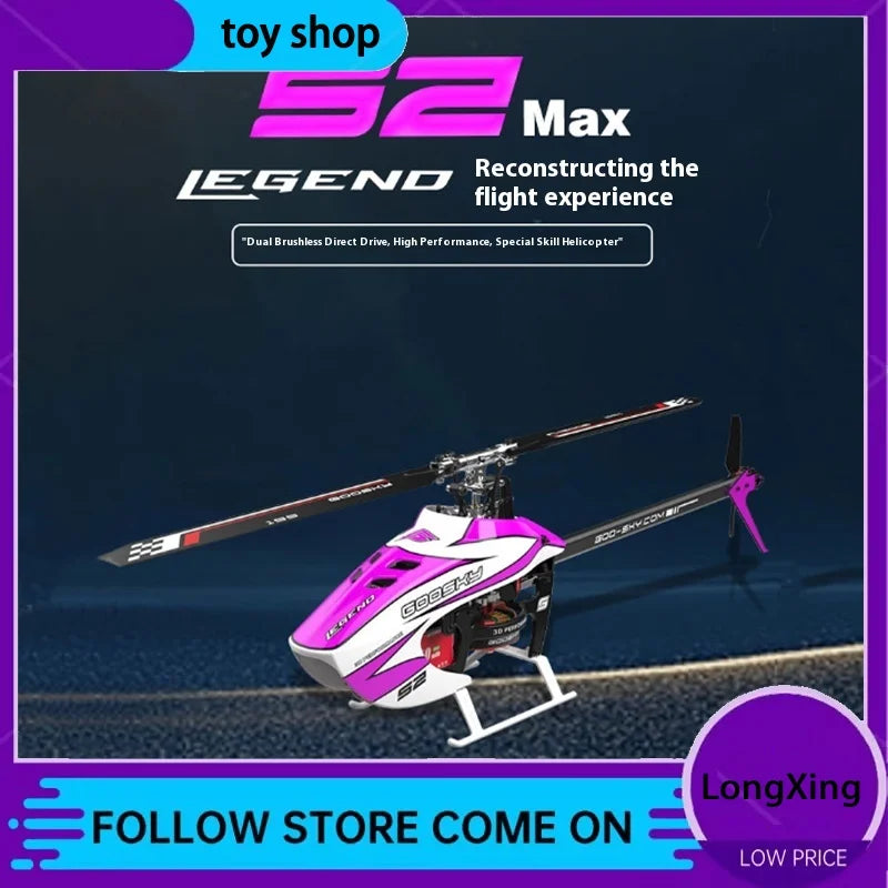 Goosky Technology Helicóptero acrobático con control remoto 3d Baf080001 Regalo de cumpleaños masculino