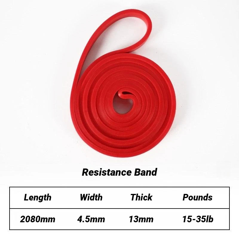 Bandas de resistencia para asistencia en dominadas, para hombres y mujeres, ejercicio en casa, estiramiento, entrenamiento de fuerza, equipo de entrenamiento, banda de yoga