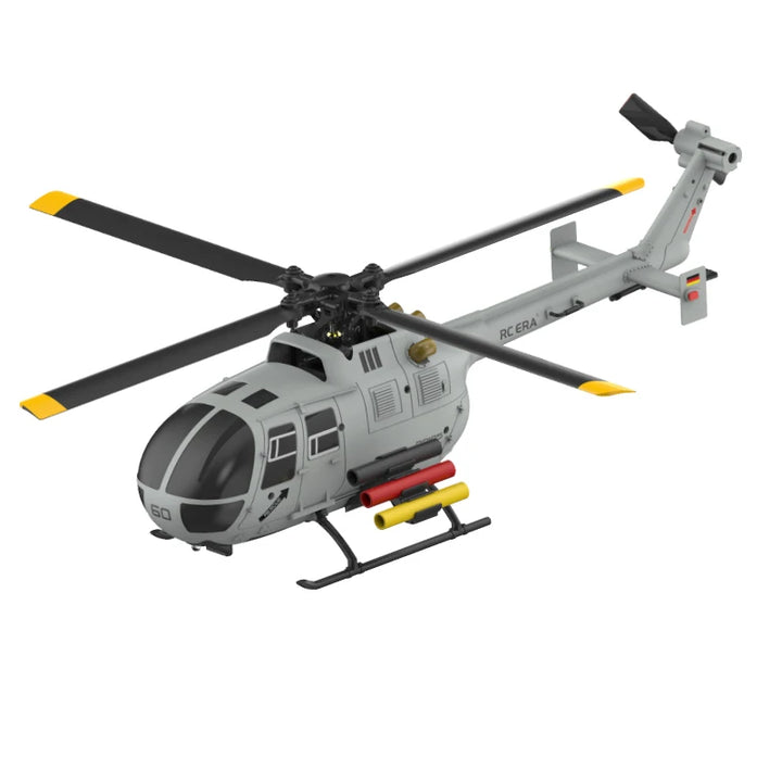 Helicóptero C186S 2,4G RC 4CH 6-Aixs giroscopio retención de altitud flujo óptico sin escobillas Helicóptero de Control remoto juguetes para chico adulto