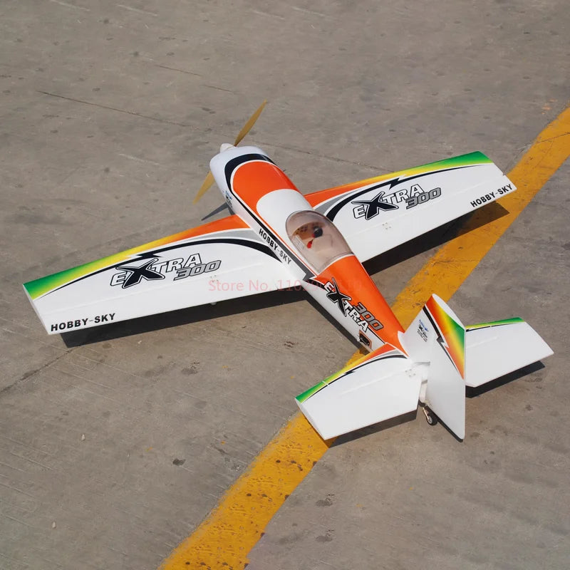 Haokai modelo de aviación tercera generación Extra300 efectos especiales 3d Haofei 30e1 metro 2 alas Span avión ala V3 regalo de cumpleaños