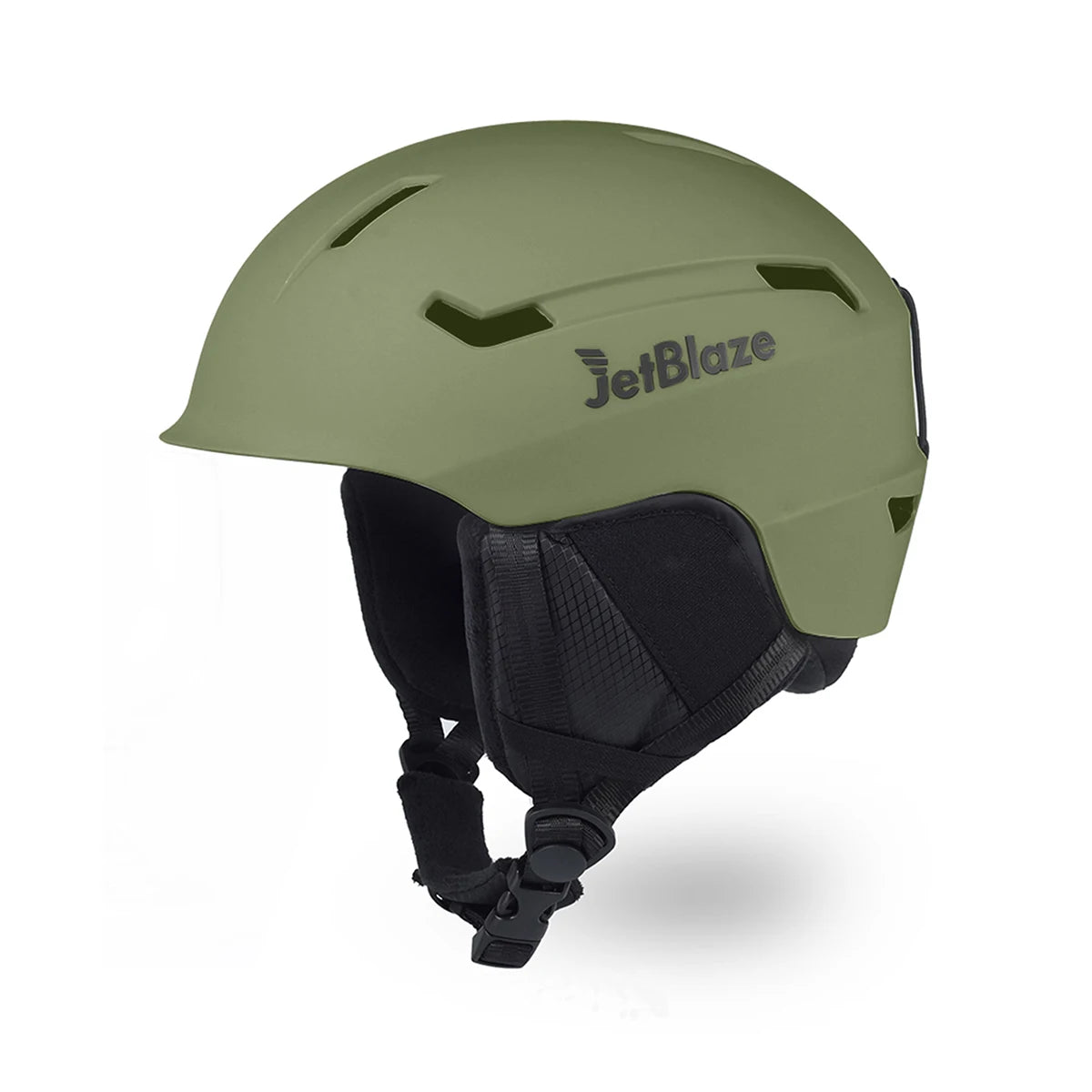[Máscara Antiviento Gratis] Casco de Esquí Ajustable Unisex Jetblaze - Casco de Snowboard y Esquí Anticolisión y Cálido para Deportes de Invierno