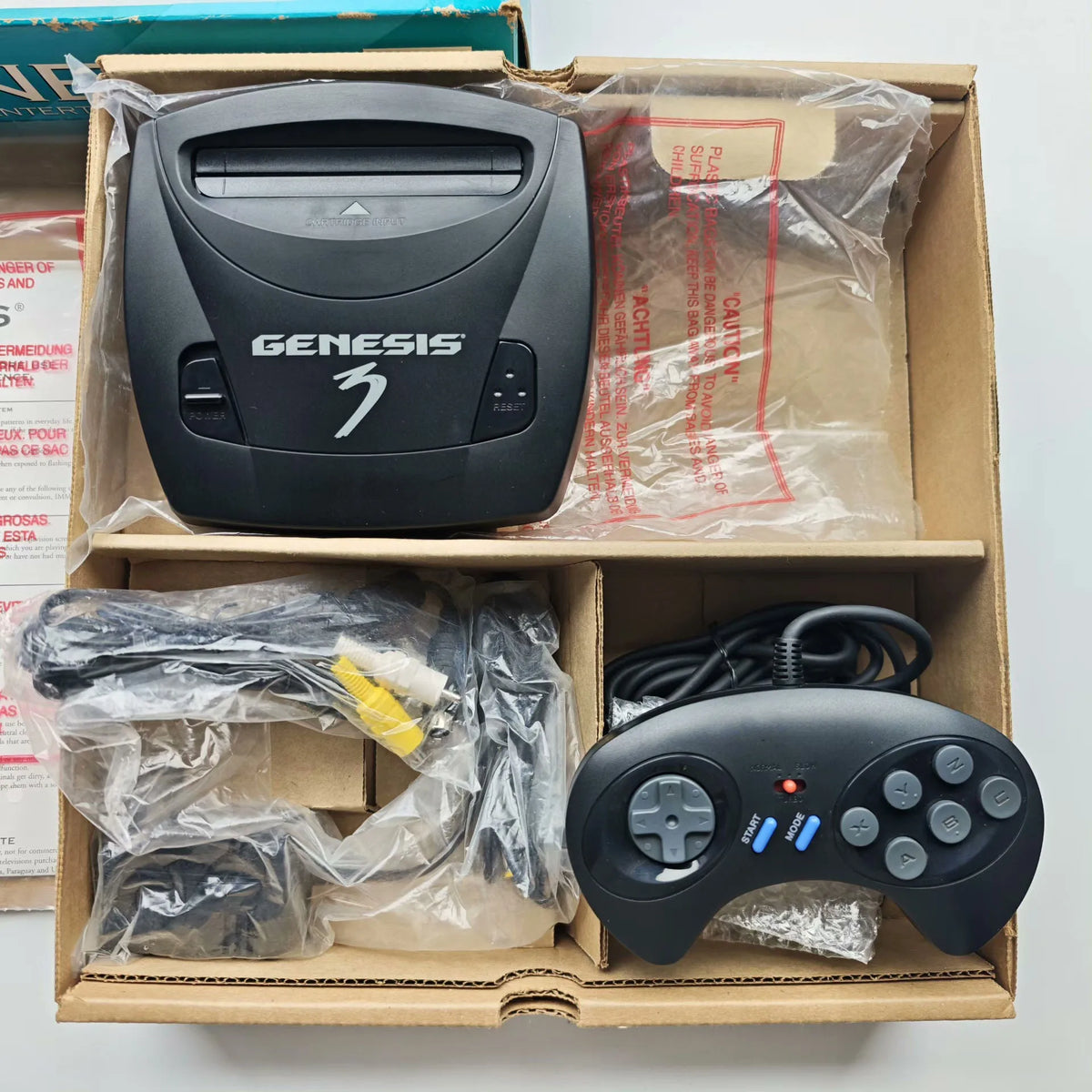 Consola de Juegos Mini MD Genesis 3, Accesorio de Juego MD