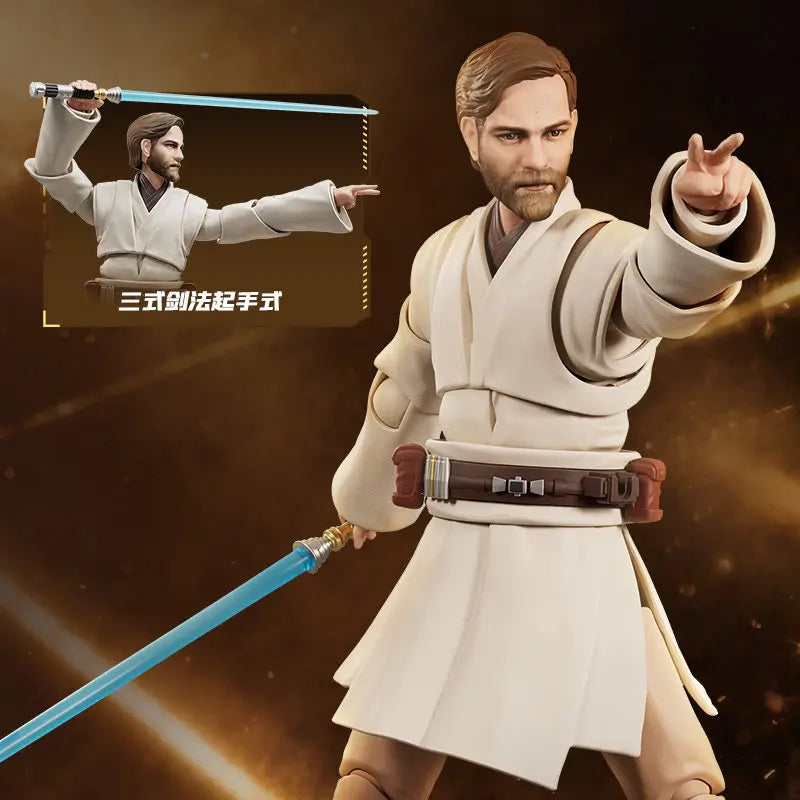 Blokees STAR WARS Anakin Darth Vader Obi-Wan Kenobi Din Djarin Grogu Figura de Acción Decorativa Juguete Coleccionable Regalo