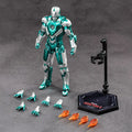 Figura de acción de Iron Man Mk31 de Zd Toys, de la serie Marvel, con articulaciones móviles, modelo coleccionable, ideal como adorno de escritorio o regalo para los fans.