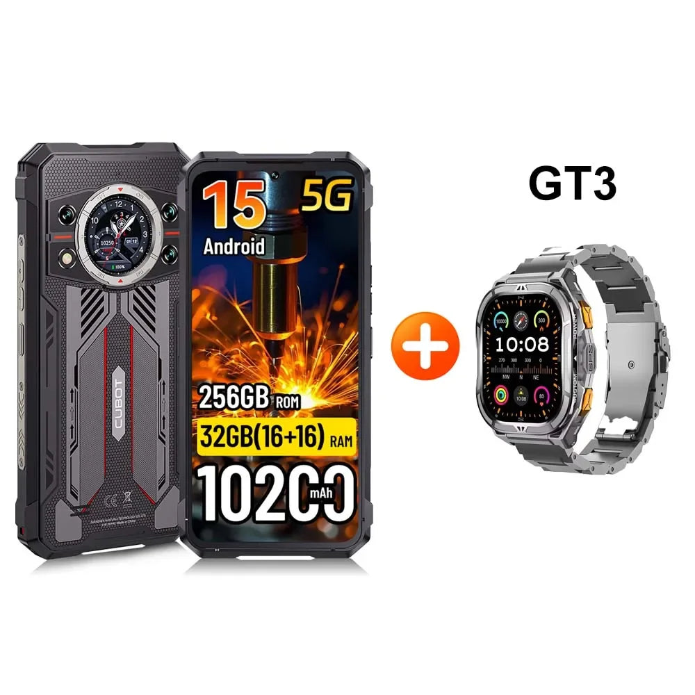 [Envío desde Polonia] Smartphone resistente 5G Cubot KingKong 11 16GB(8+8)GB+256GB 32GB(16+16)+256GB 10200mAh 6.72'' Teléfono móvil NFC Android 15