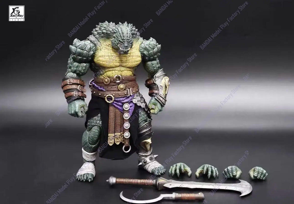 En stock: XesRay Combatants Fight for Glory Wave7, figura a escala 1/12 de Tukhoris, Crocodile, Krimharth y Branthoc. Modelo coleccionable, juguete y regalo.