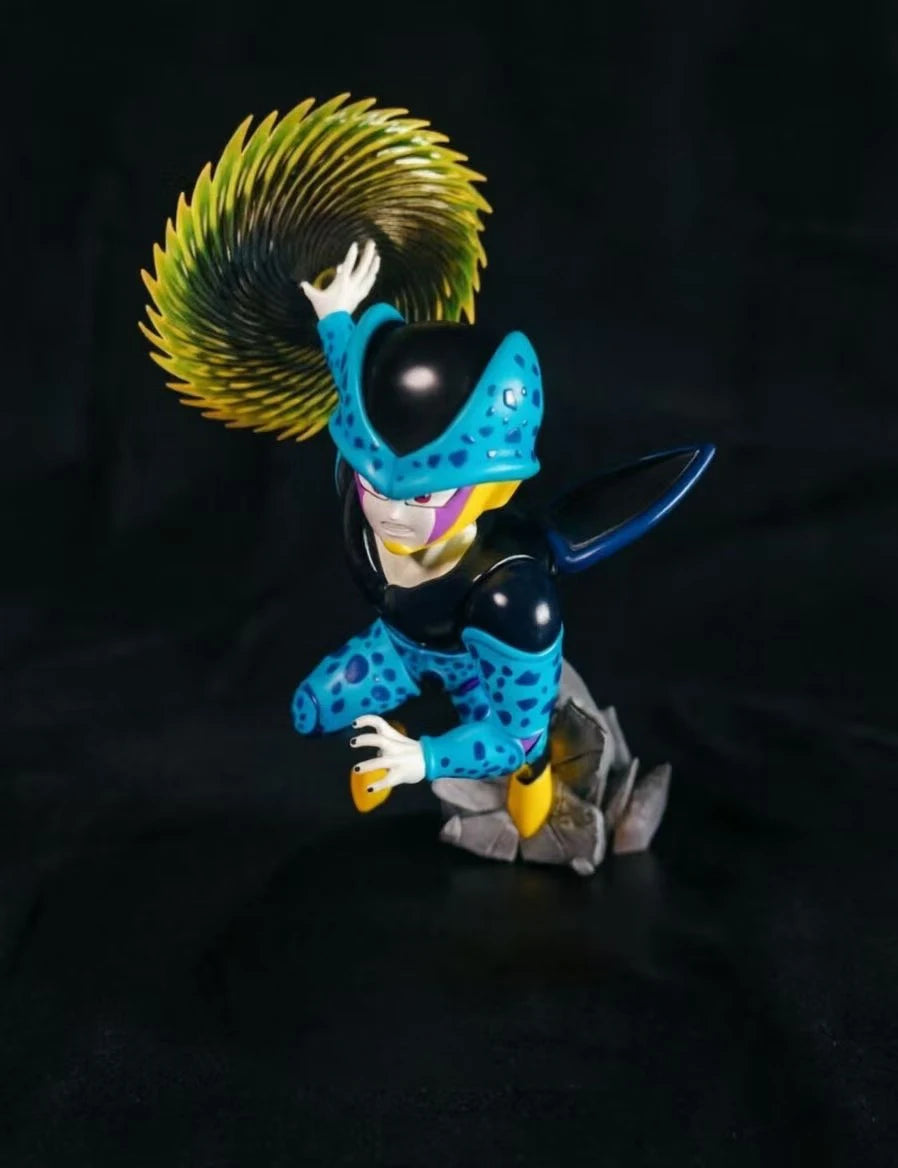 Figura de Anime Dragon Ball Z Cell Junior, Mini Figuras de Acción de Cell, Estatua de PVC, Modelo Coleccionable, Juguetes, Regalos