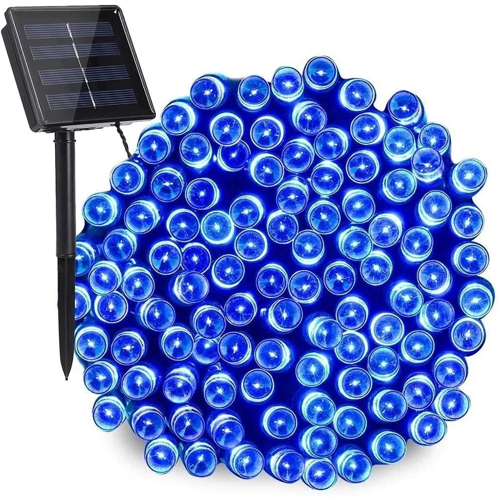 Solar Outdoor Lights Waterproof Solar String Lights 8 Modes Solar Twinkle Fair Lights for Christmas Garden Holiday Wedding Decor
