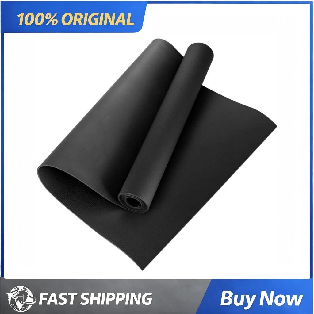 Esterilla de yoga EVA de 4 mm, esterilla de fitness antideslizante, esterilla delgada para yoga, esterilla para ejercicios en casa, gimnasio y pilates, esterilla de fitness.