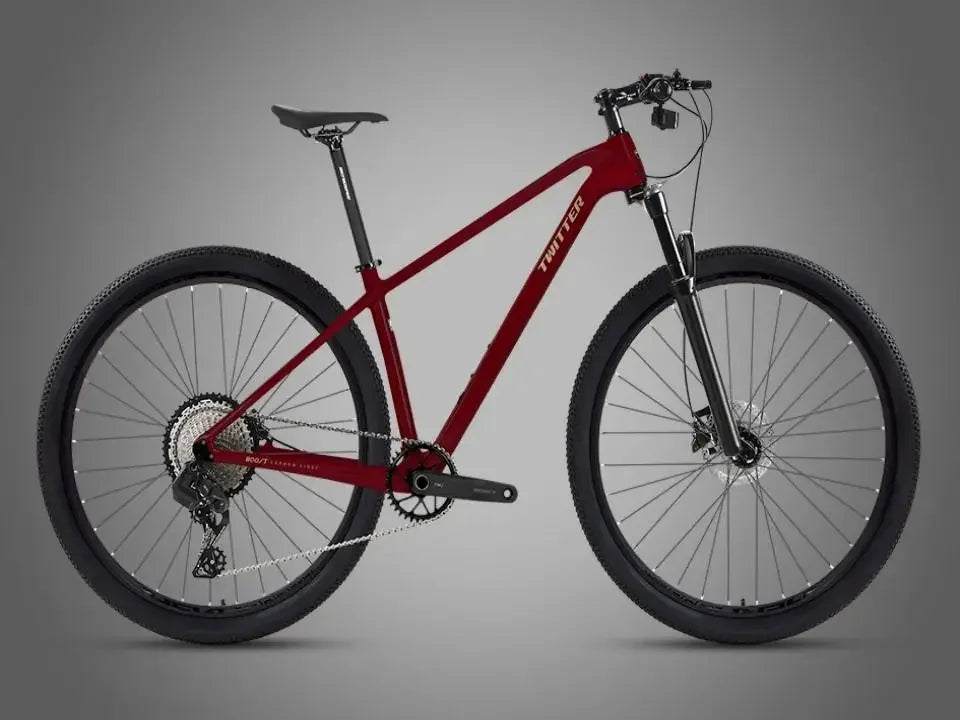 TWITTER WARRIORpro SRAM SX EAGLE-12s EDS OX-12S XC Clase 27.5/29 pulg. Bicicleta de montaña de fibra de carbono para todoterreno con frenos de disco hidráulicos