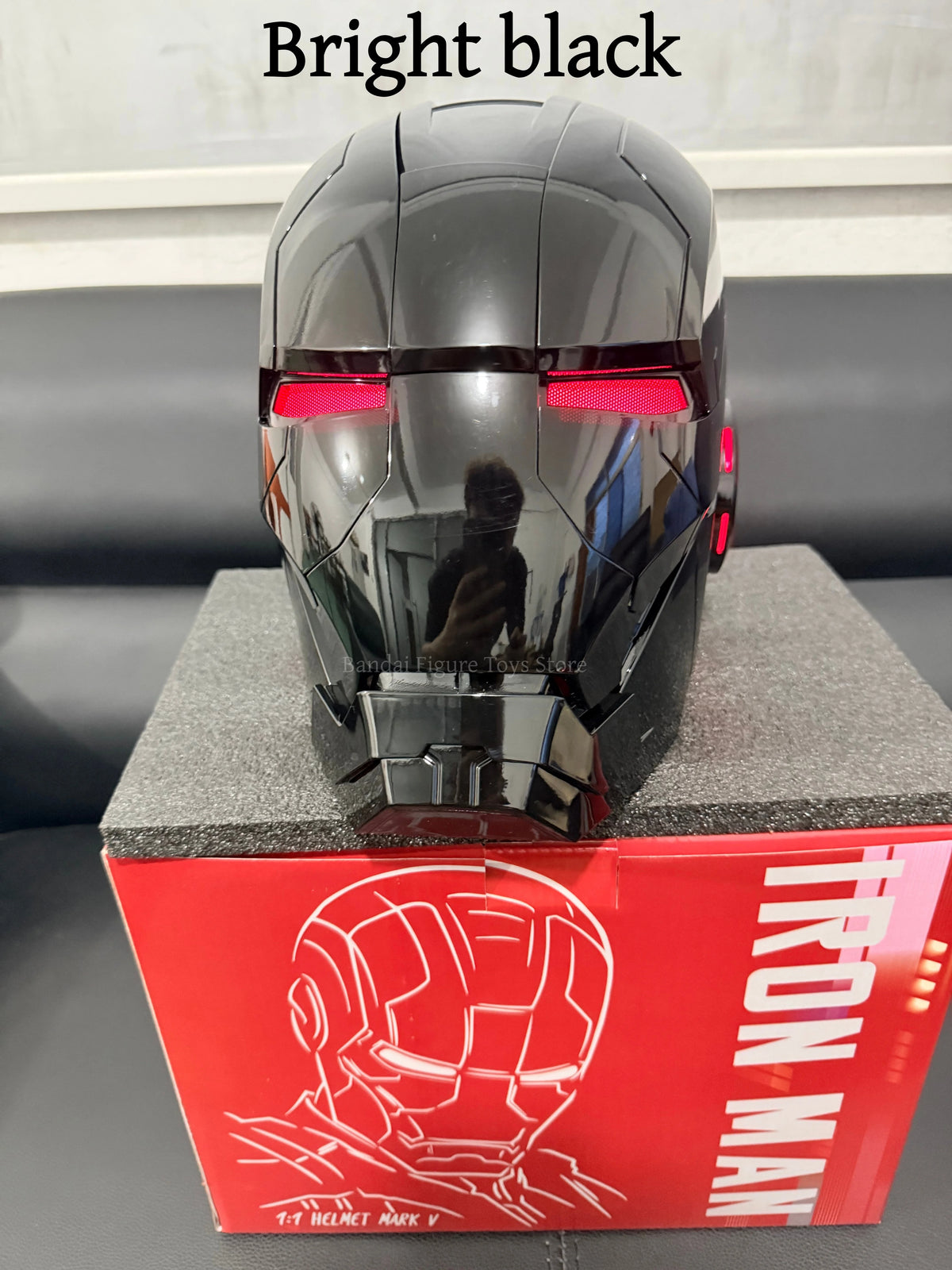 Nuevo Casco de Iron Man War Machine Mk5 Mk50 M17, Máscara de Casco 1:1 Abrible con Control por Voz, Colección de Cosplay para Adultos, Adorno, Regalo