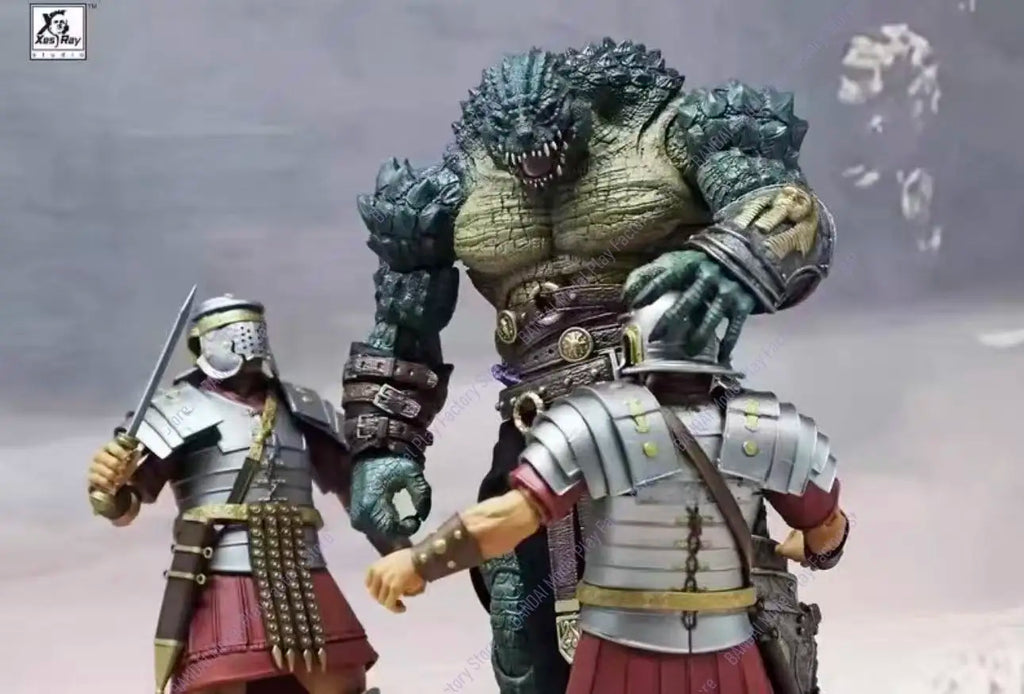 En stock: XesRay Combatants Fight for Glory Wave7, figura a escala 1/12 de Tukhoris, Crocodile, Krimharth y Branthoc. Modelo coleccionable, juguete y regalo.
