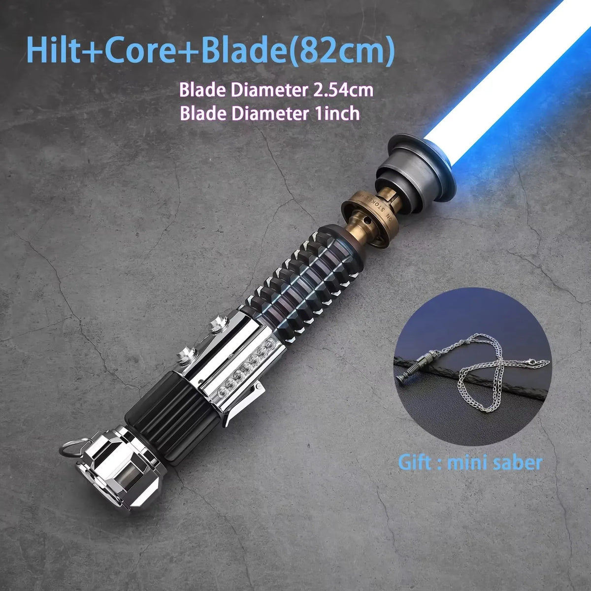 Obi-Wan EP4 Crystal Warehouse NeoPixel TXQSTUDIO Replica Lightsaber Metal Hilt Led Blade Cosplay Toys For Adult Sword Jedi