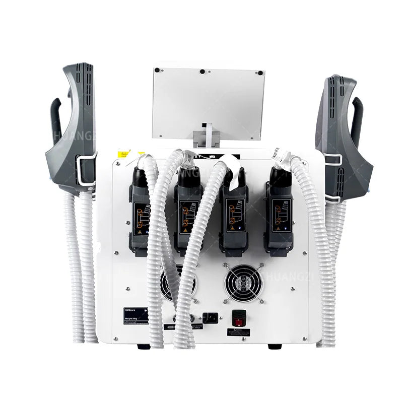 EMSzero 15 Tesla 6500W NEO, Máquina de Terapia de Estimulación Muscular Electromagnética para Adelgazar y Quemar Grasa