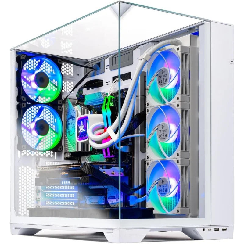 PC de Escritorio para Juegos O11 Vision, Ultra 9 285K 3.7 GHz, RTX 5090 32GB, Placa Z890, SSD NVMe Gen4 de 4TB, 64GB DDR5