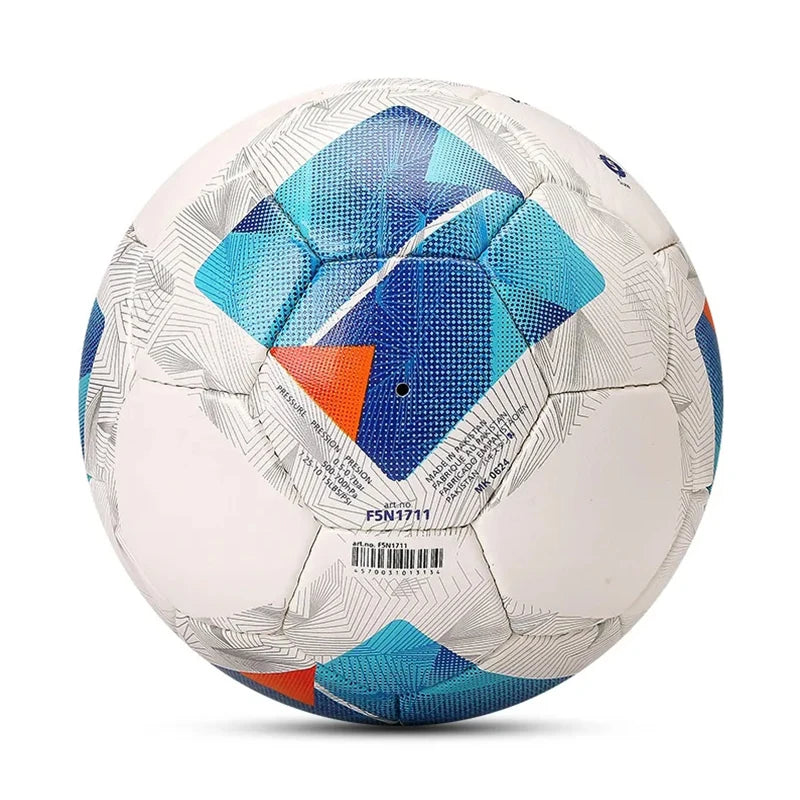 Pelotas de fútbol fundidas, talla oficial 5, talla 4, PVC, resistente al desgaste, cosidas a mano, competición de fútbol al aire libre, partido de entrenamiento