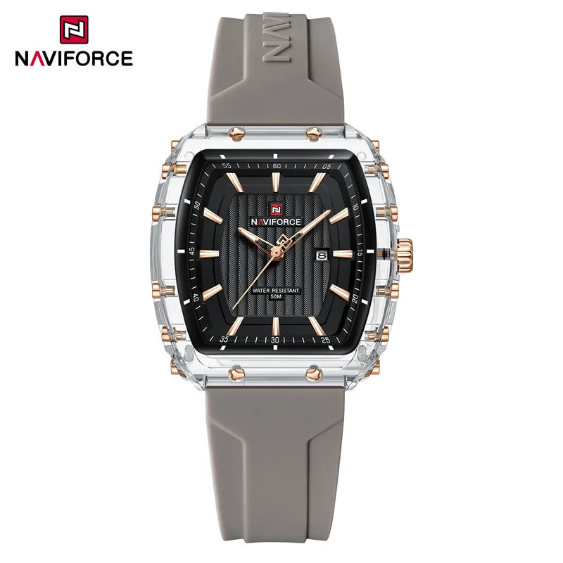 NAVIFORCE Fashion Original Watches for Women Quartz 5ATM Waterproof Shockproof Wristwatch Ladies Luxury Female Clock Gifts 2025